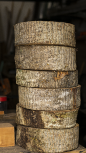 Rodajas de madera