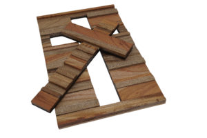 Cuadro Cruz de Madera